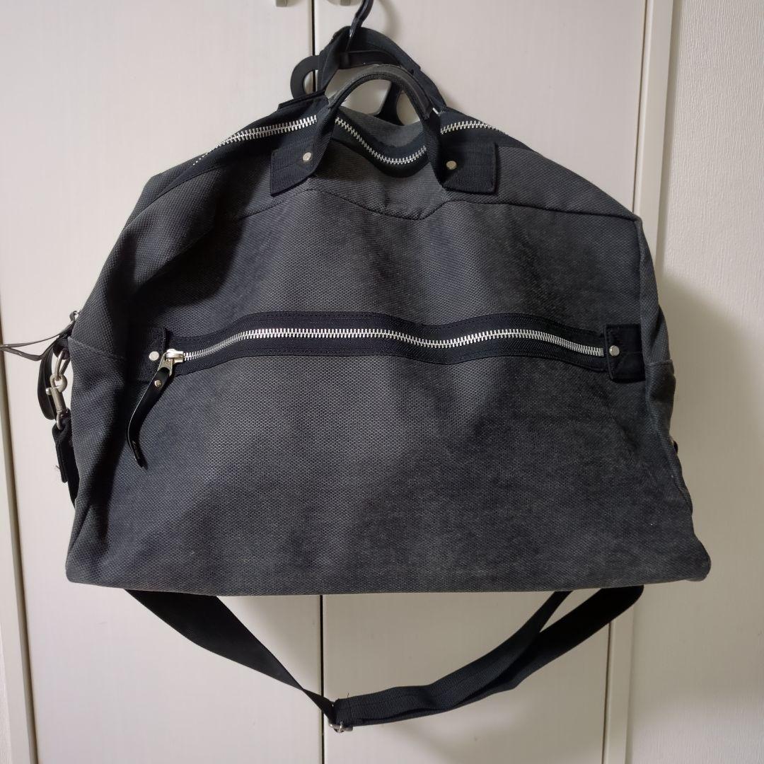 LQ MEN　 ブラック ボストンバッグ