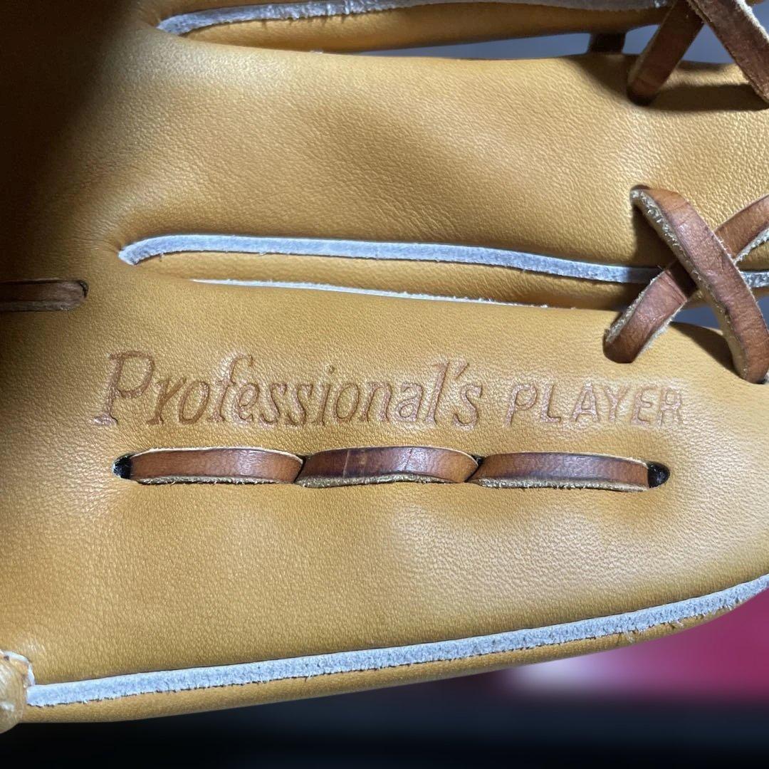 f*X様 Hi-Gold プロフェッショナルモデル 硬式グローブ 右投げ用 タン