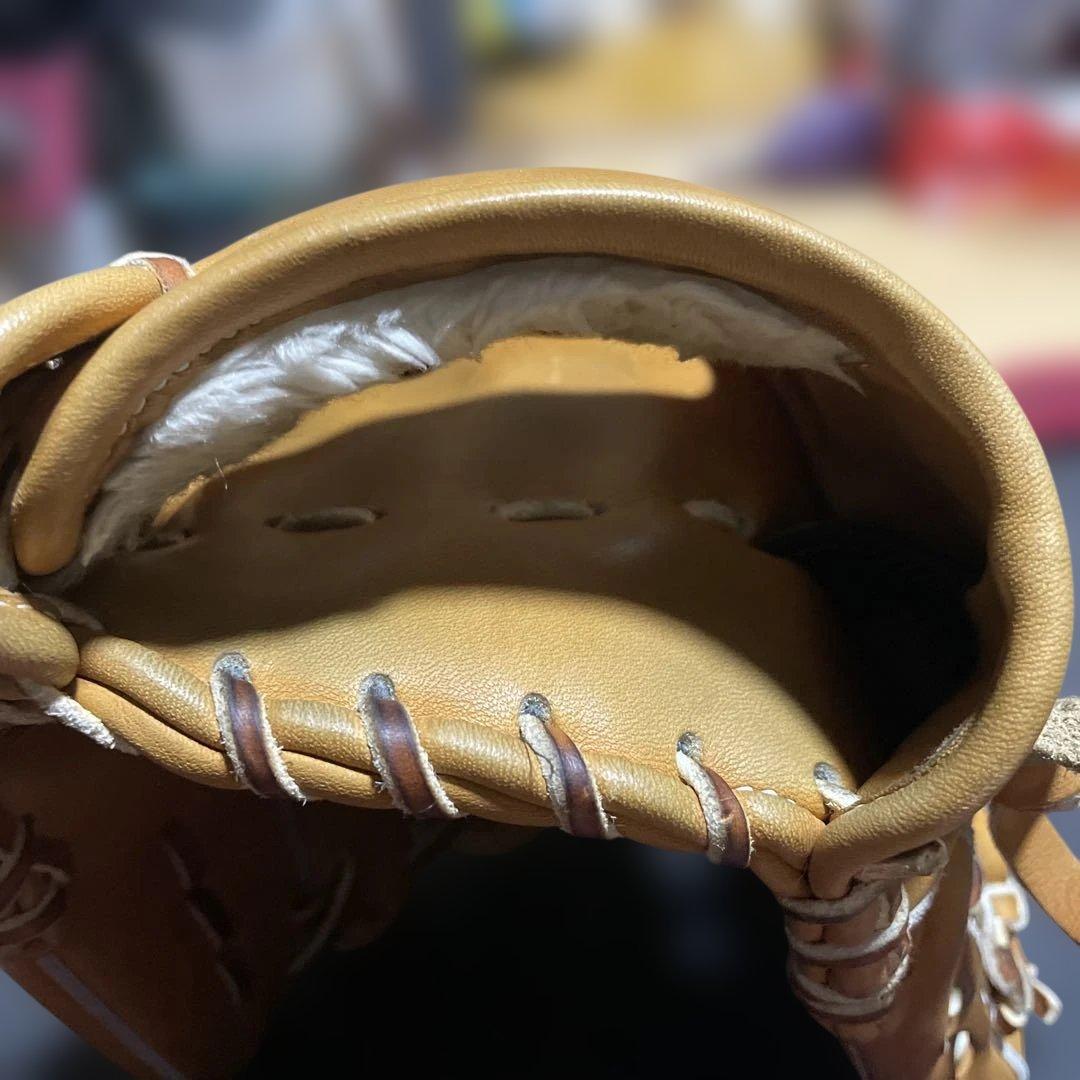 f*X様 Hi-Gold プロフェッショナルモデル 硬式グローブ 右投げ用 タン