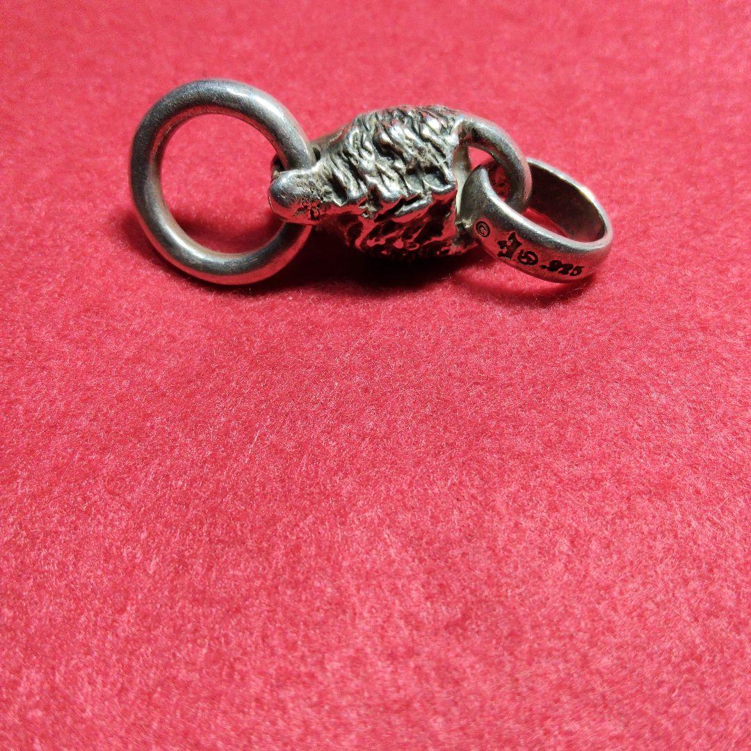 ガボールタイプ　ネックレスペンダント　STERLING　ライオンヘッド