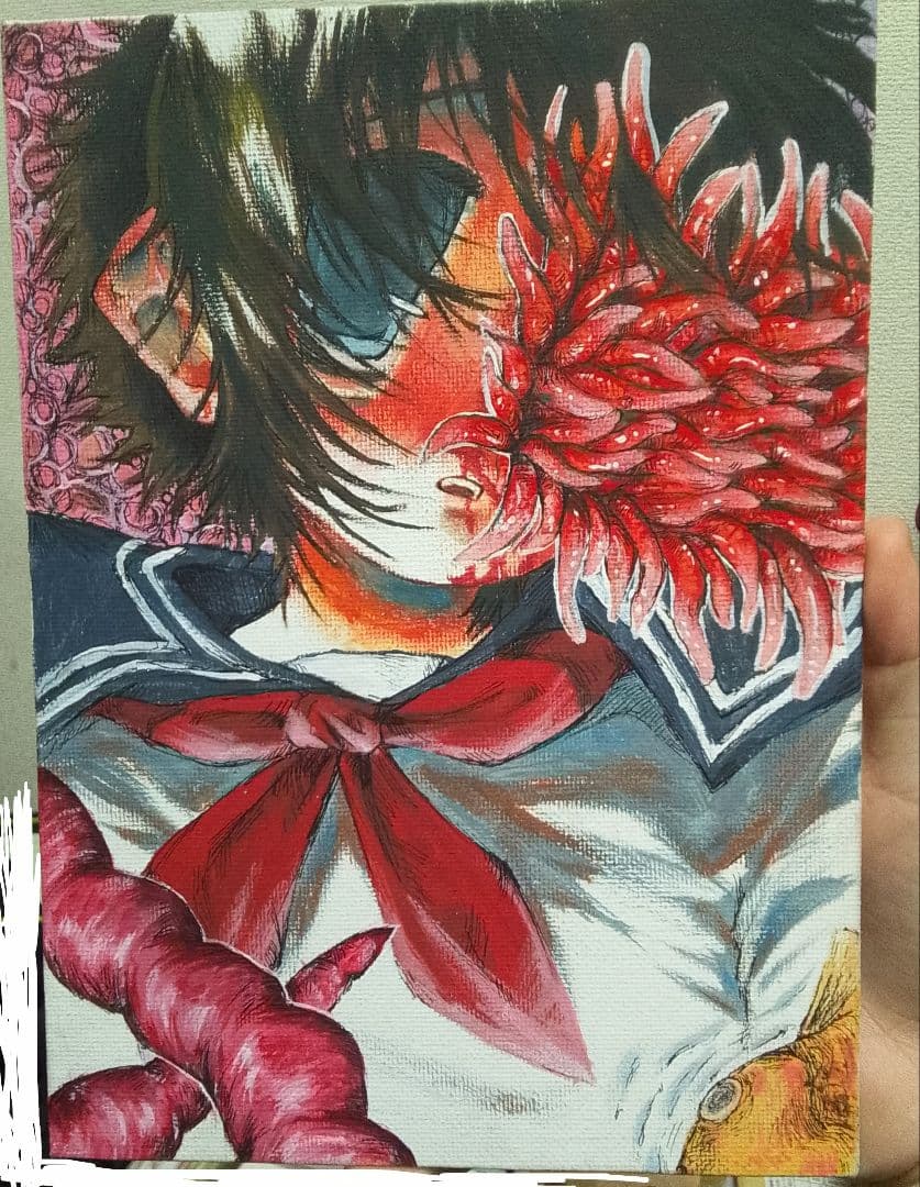 手描きイラスト 萌え絵