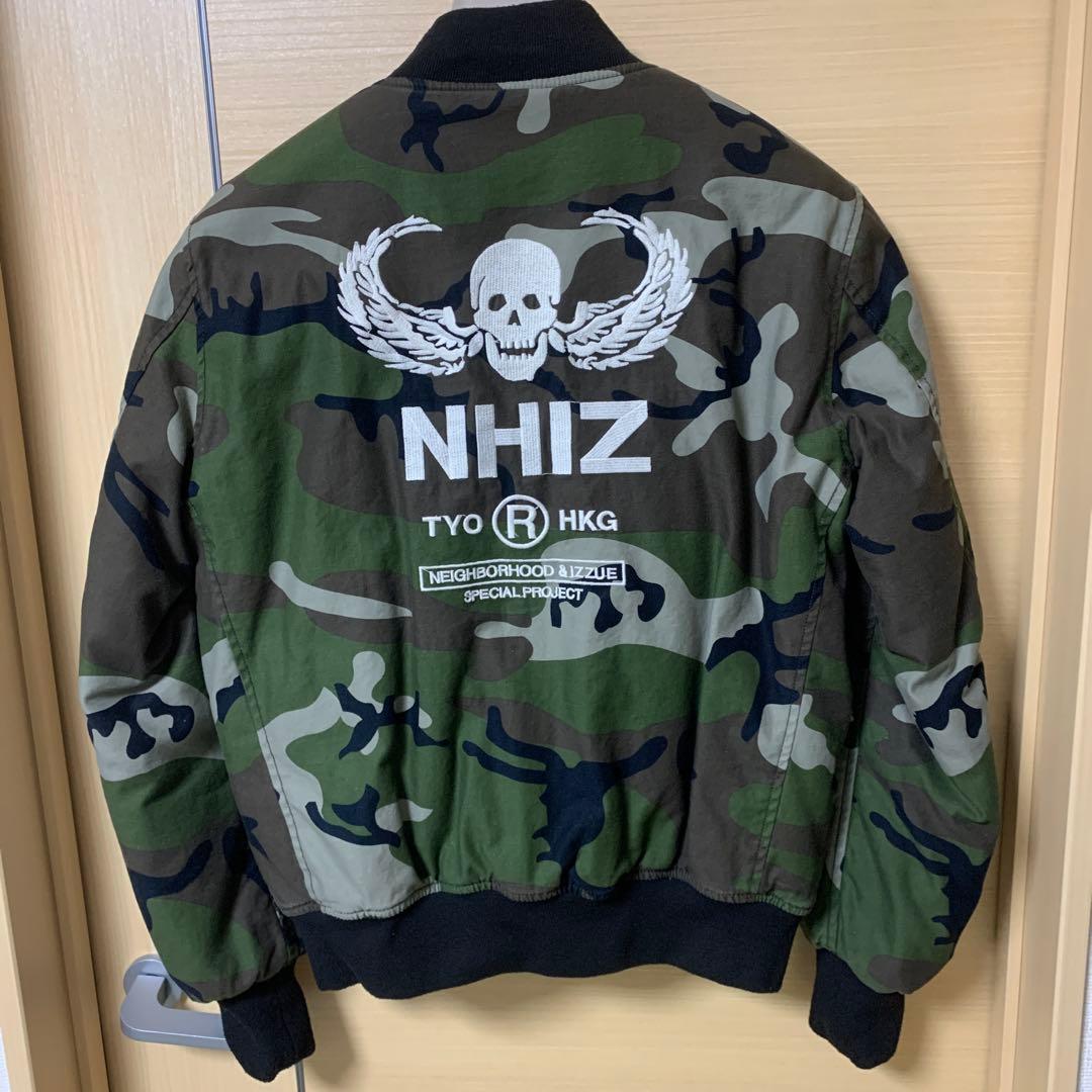 neighborhood ネイバーフッド NHIZ MA-1 ブルゾン