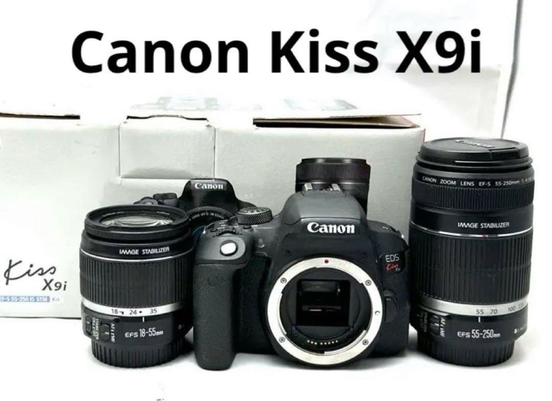 Canon EOS kiss X9iダブルズームレンズキット♪