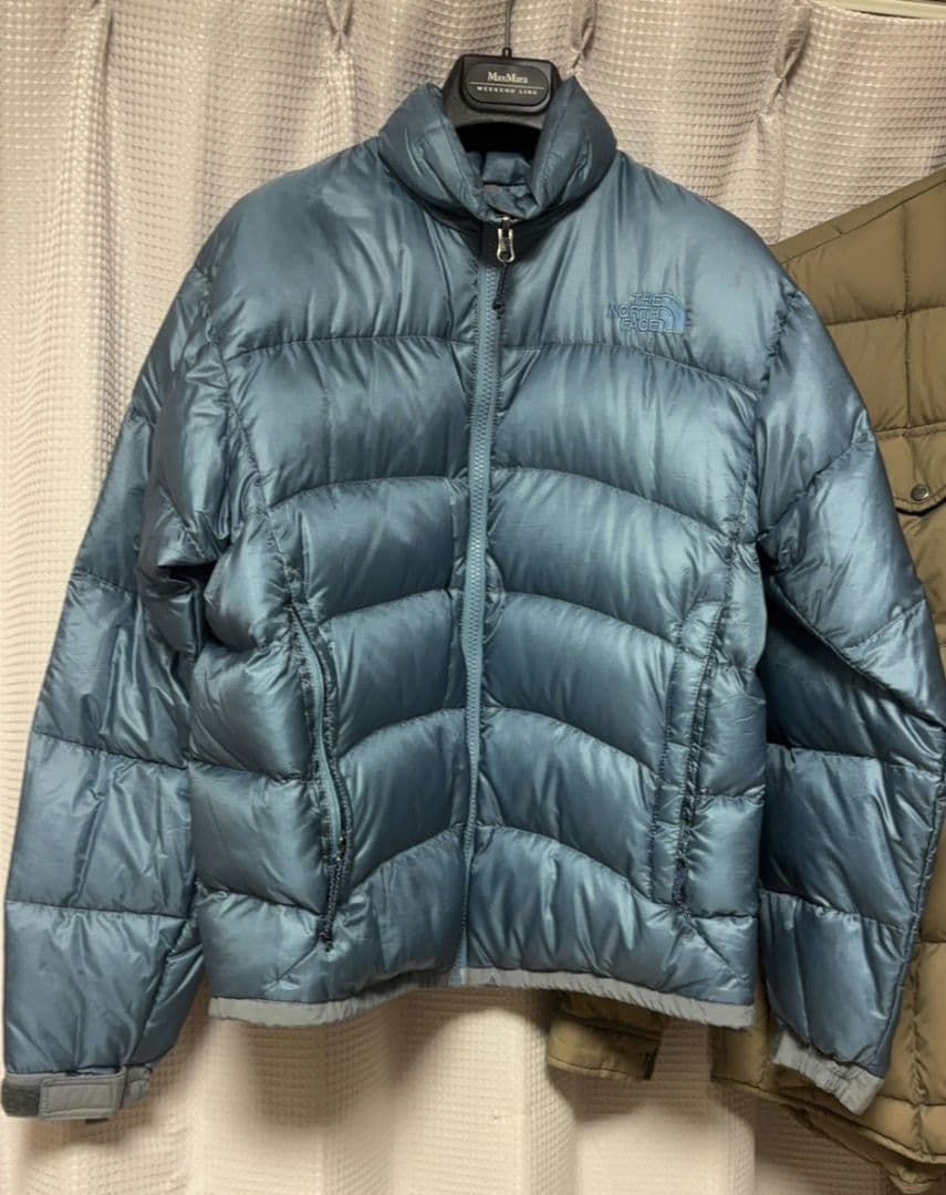 ザ・ノース・フェイス　ダウンジャケット　青　Мサイズ　サミットシリーズ