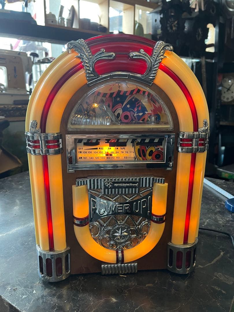 ジュークボックス、レトロジュークボックス、ラジオ絶好調、