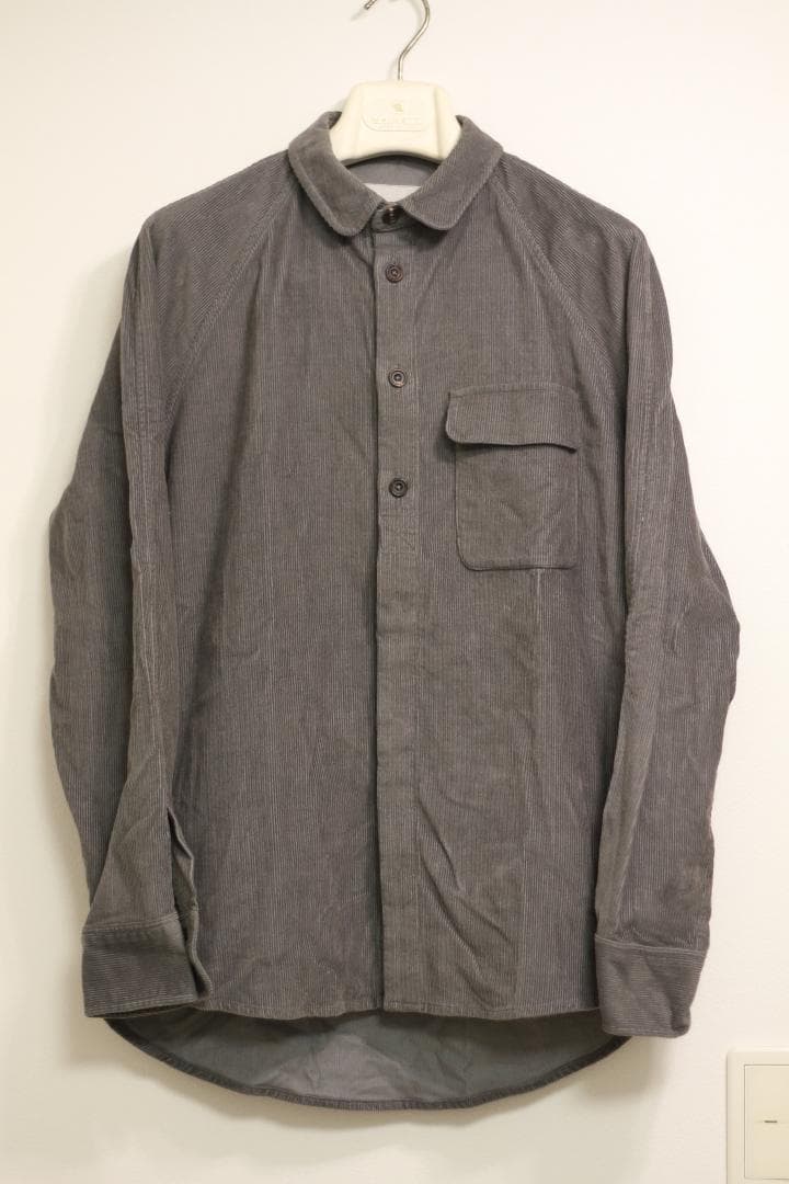 【良品】S.E.H KELLY コーデュロイ ラグラン オーバー シャツ M