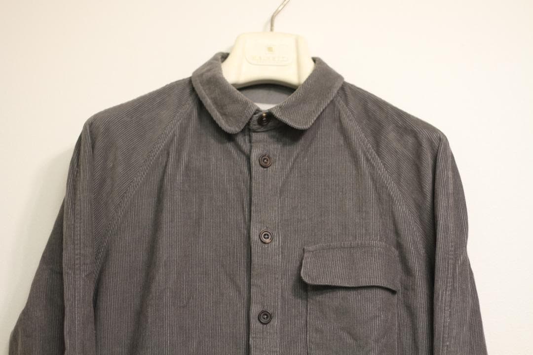【良品】S.E.H KELLY コーデュロイ ラグラン オーバー シャツ M