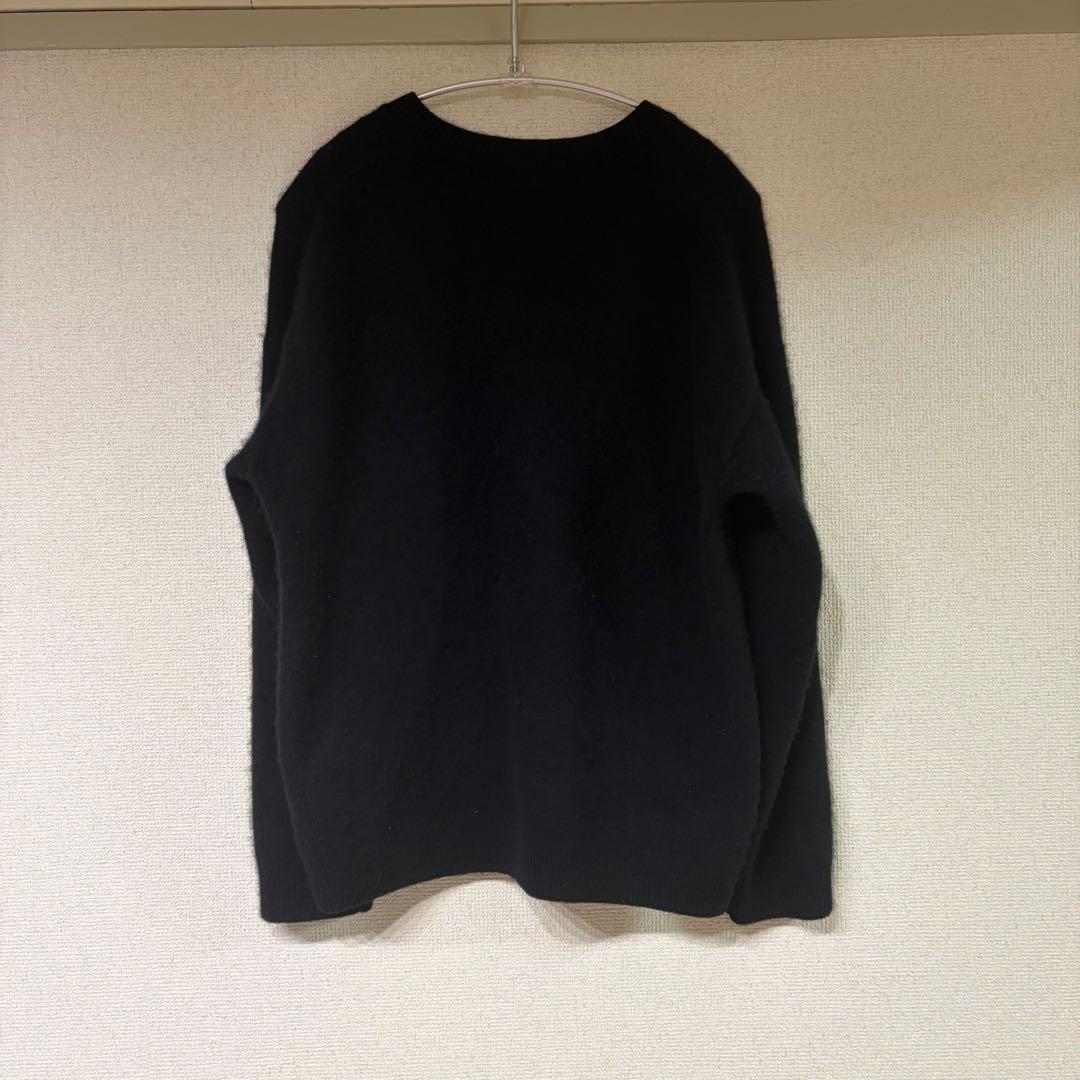 AURALEE BABY CASHMERE KNIT ブラック　カシミヤ100%