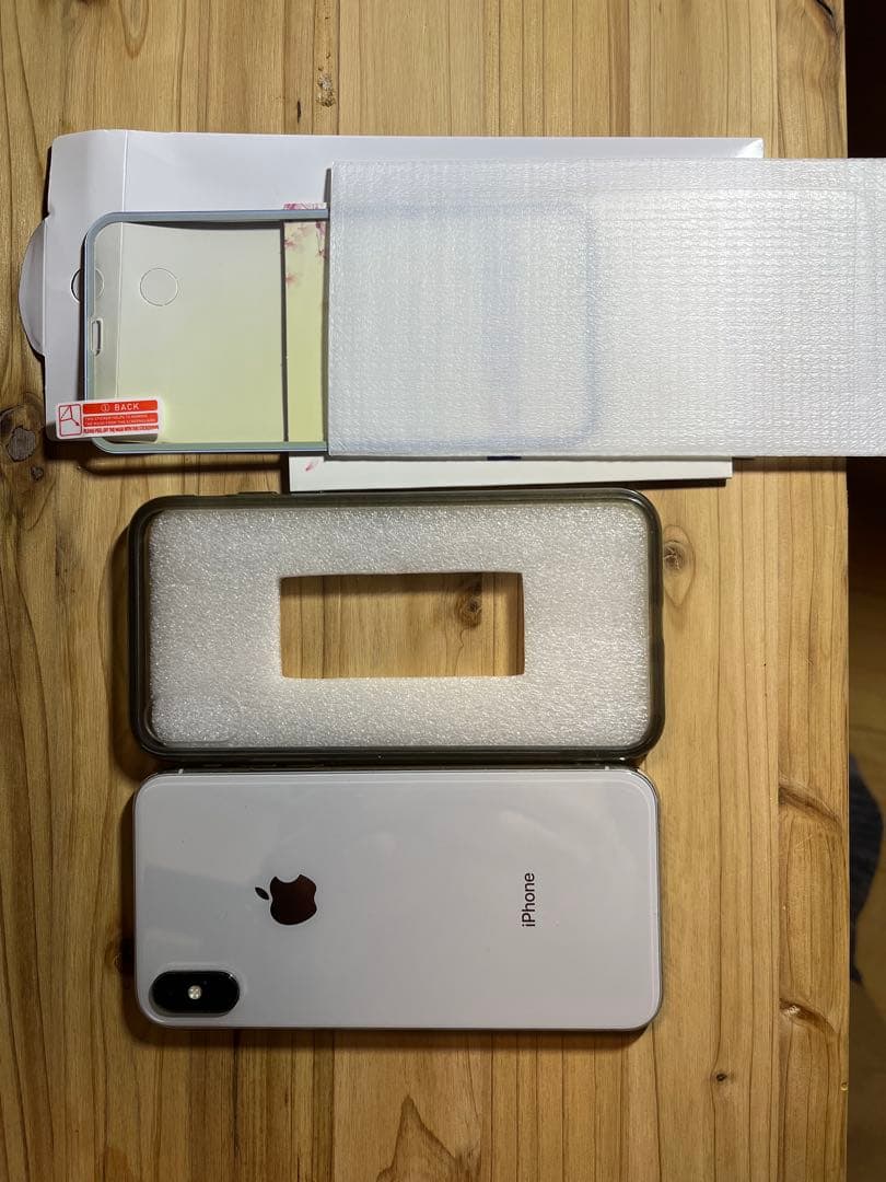 【美品】iPhoneX 256GB ホワイト本体