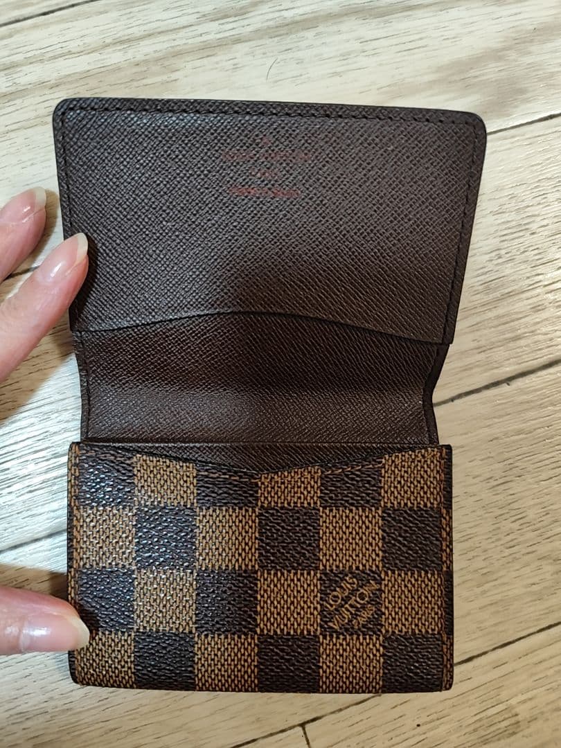 ルイ・ヴィトン　ダミエ　名刺入れ　パスケース