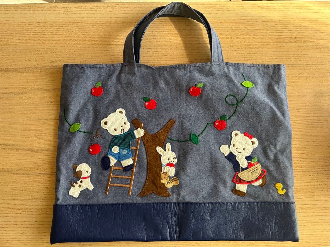 familiar デニムレッスンバック