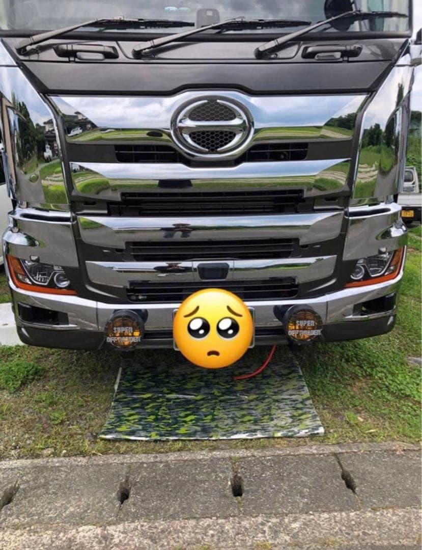 17プロフィア低床4軸用フォグランプステー