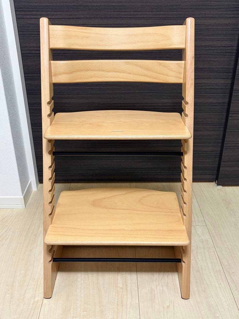 【美品】ストッケ　トリップトラップ　新型No.4 ナチュラル