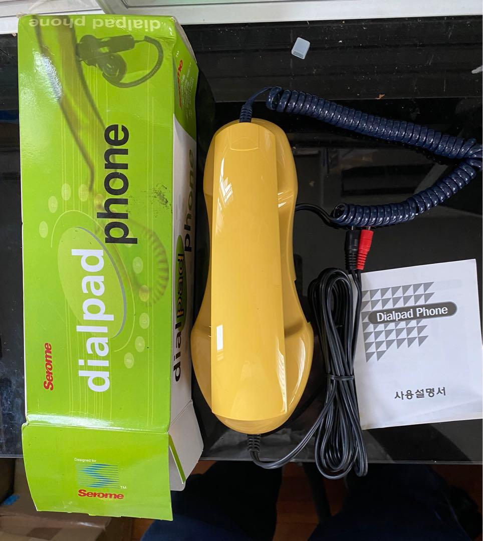 新品　レア品　Serome Dialpad Phone ダイアルパッドフォン
