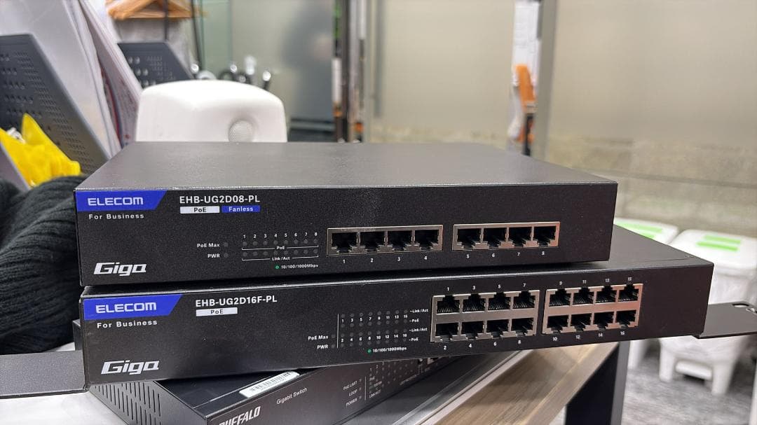 ルーター・ネットワーク機器 2 Elecom PoE