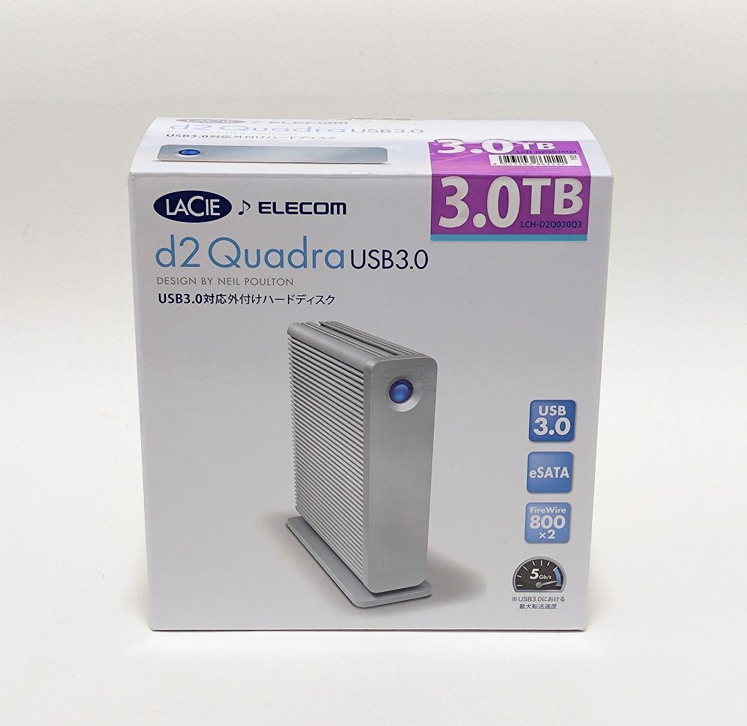 外付けハードディスク・ドライブ LaCie d2 Quadra HDD 3TB