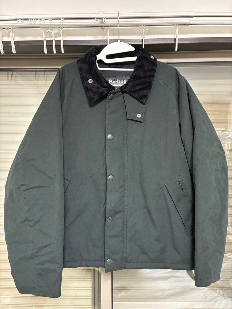 ハ*ス様 Barbour中綿 ダークグリーン ジャンパー 42\