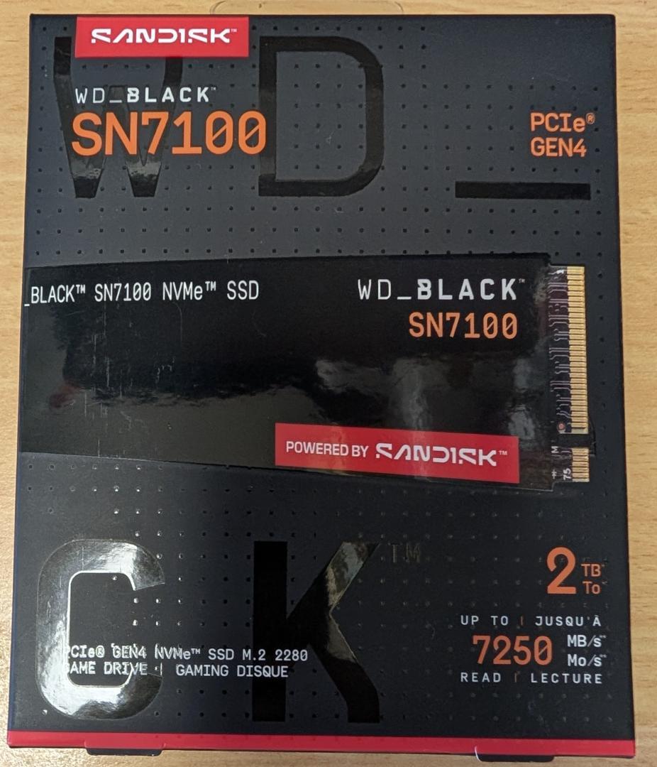 ウエスタンデジタル 内蔵SSD 2TB