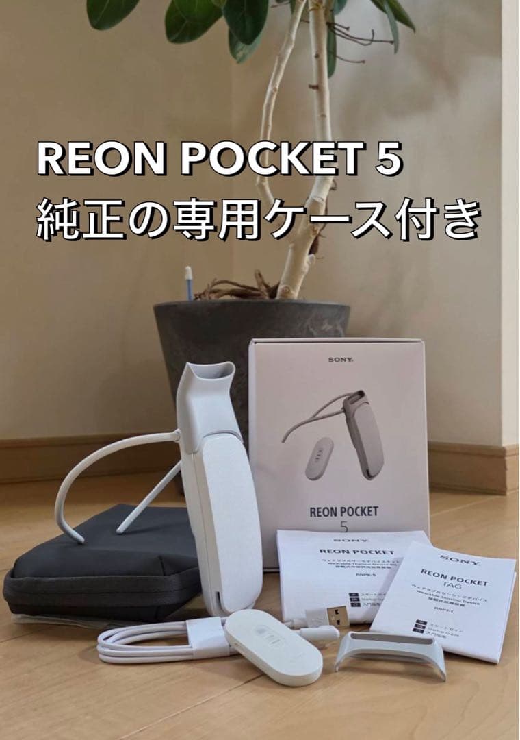 【美品】REON POCKET 5 (レオンポケット5)　純正の専用ケース付き
