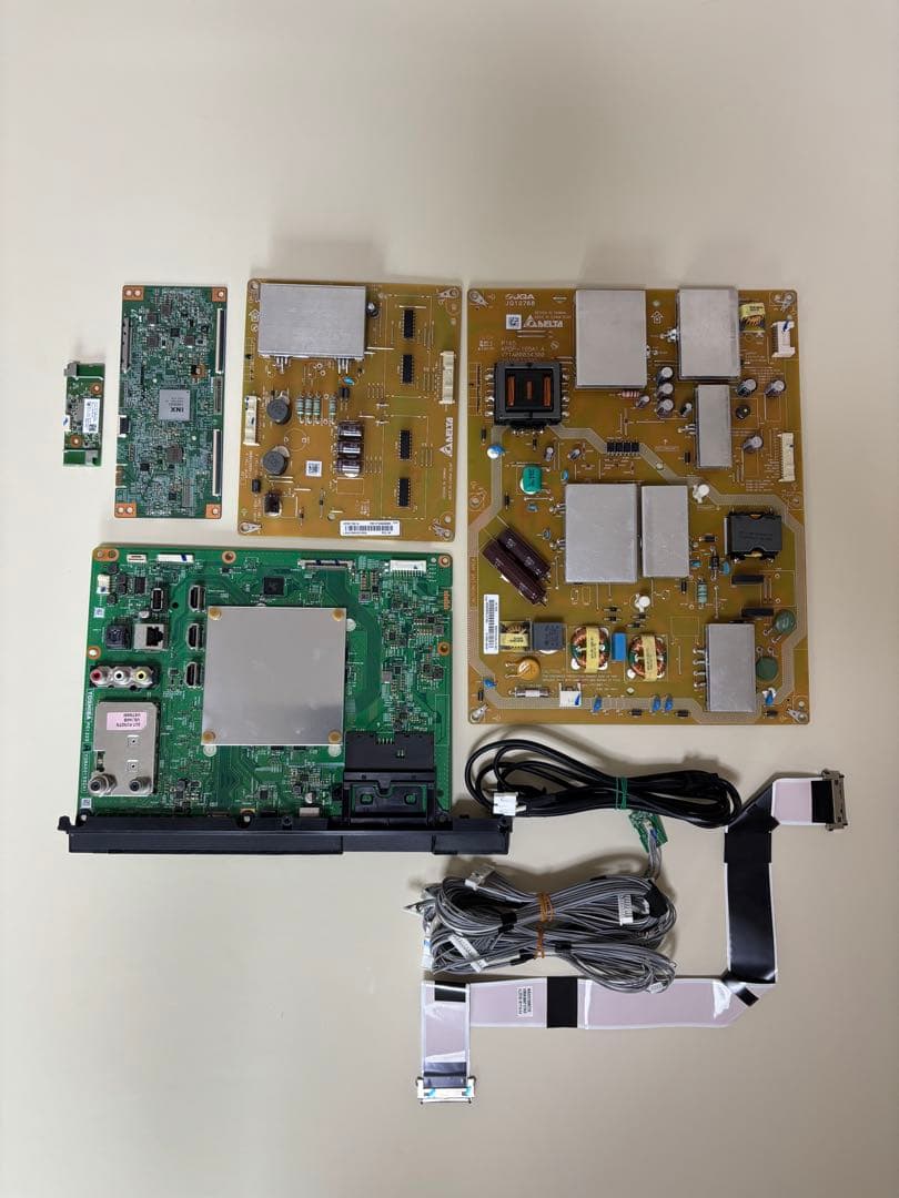 50M500X 全て基板 セット レグザテレビ（2017年製50M 500X）