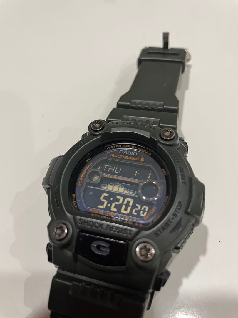 G-SHOCK GW-7900KG 電波ソーラー アーミーグリーン 限定モデル