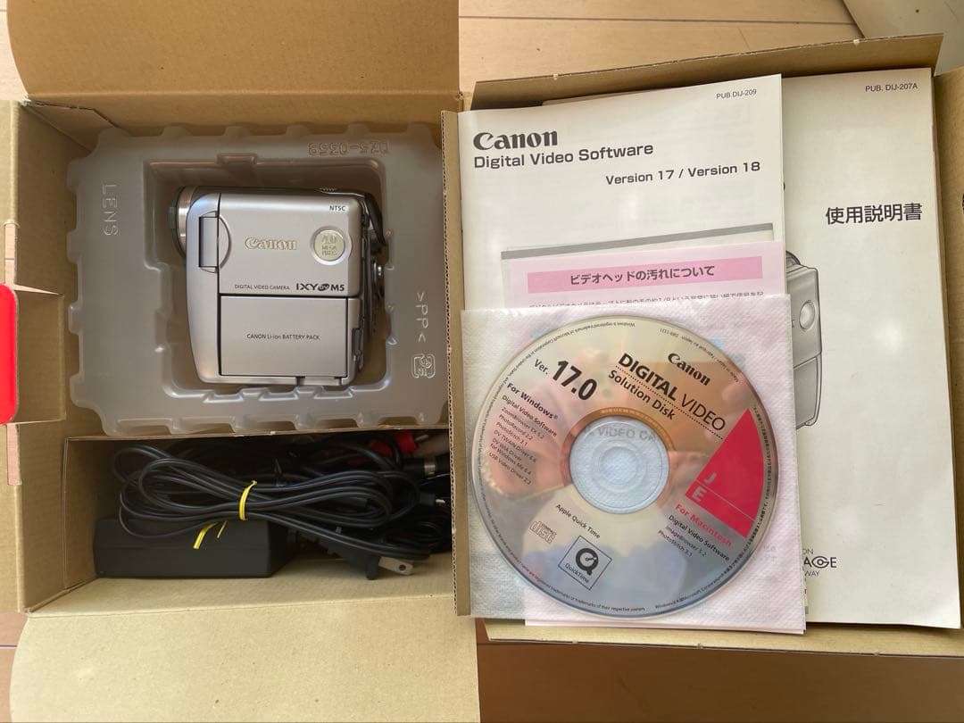 Canon IXY DV M5 デジタルビデオカメラ 本体