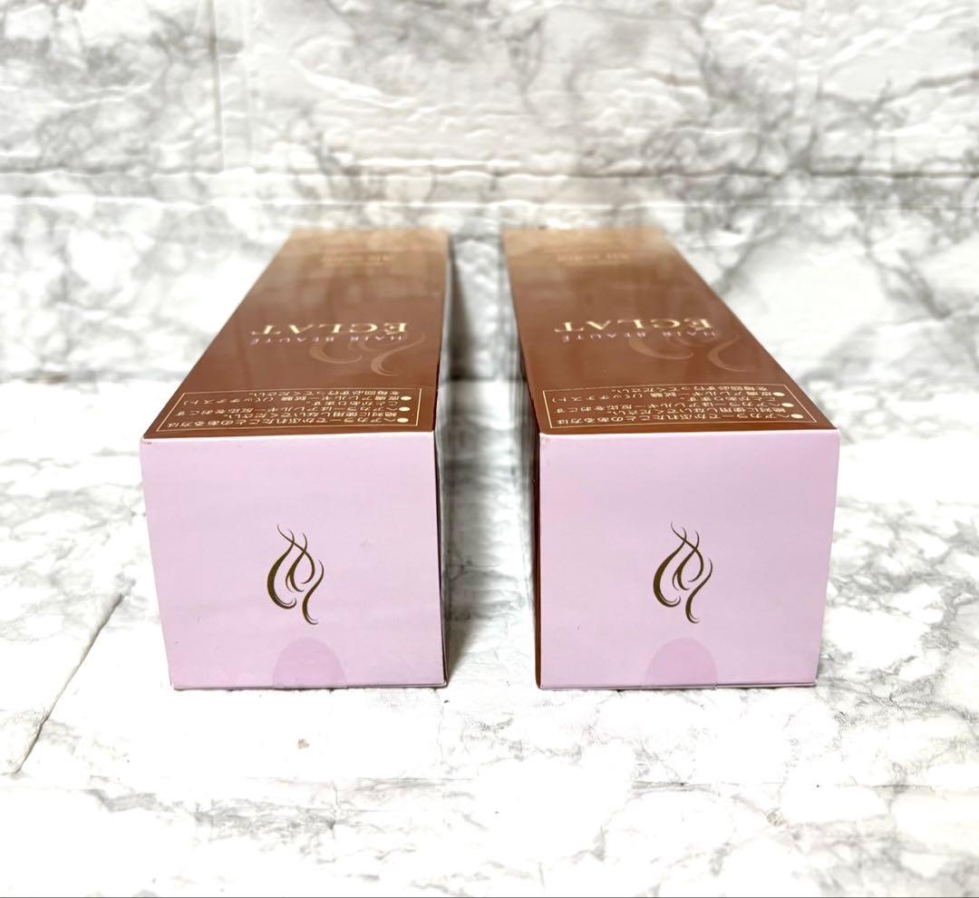 【未開封 2個】ヘアボーテ エクラ エアカラーフォーム ライトブラウン 150g