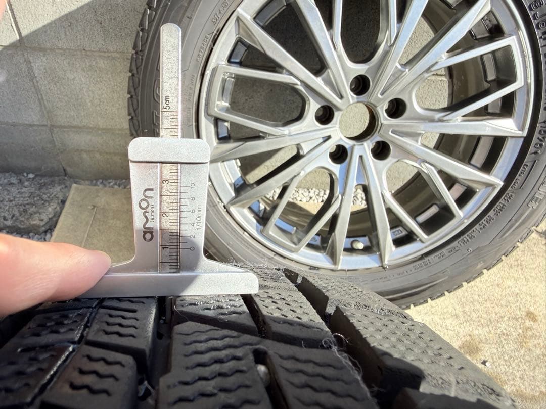 【バリ溝】現行レクサスNX　スタッドレス＋ホイールセット　対面受渡可