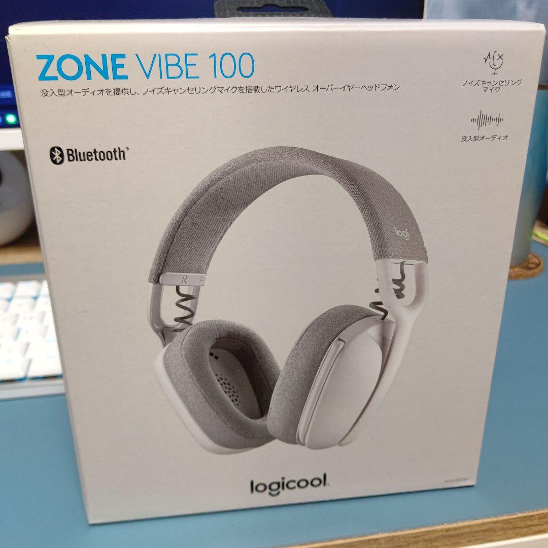 logicool ZONE VIBE 100 ワイヤレスヘッドホン