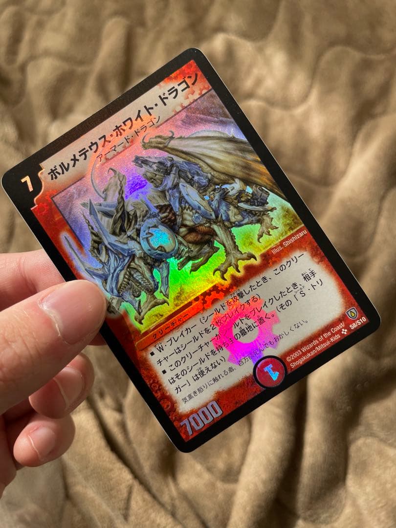 【写真追加】ボルメテウスホワイトドラゴン　初期　ケース付き