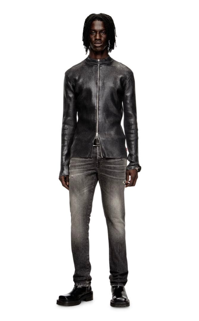 diesel メンズ　ドライバーズニット