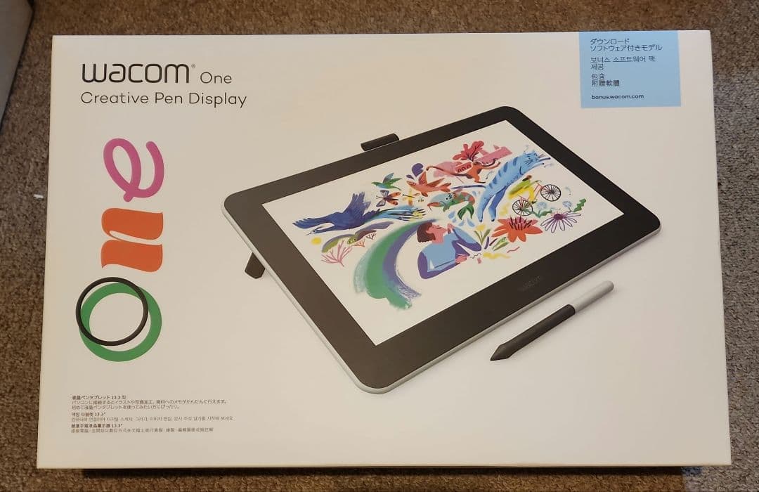 Wacom One 13 DTC133 13.3インチ 液晶ペンタブレット