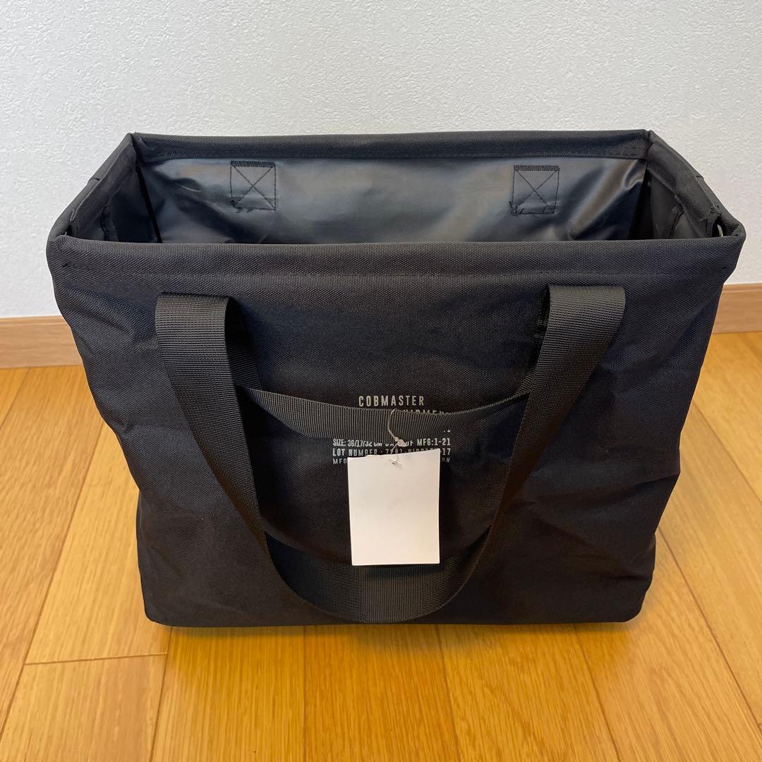 コブマスター トートバッグ  COBMASTER バスケット　ブラック　4点