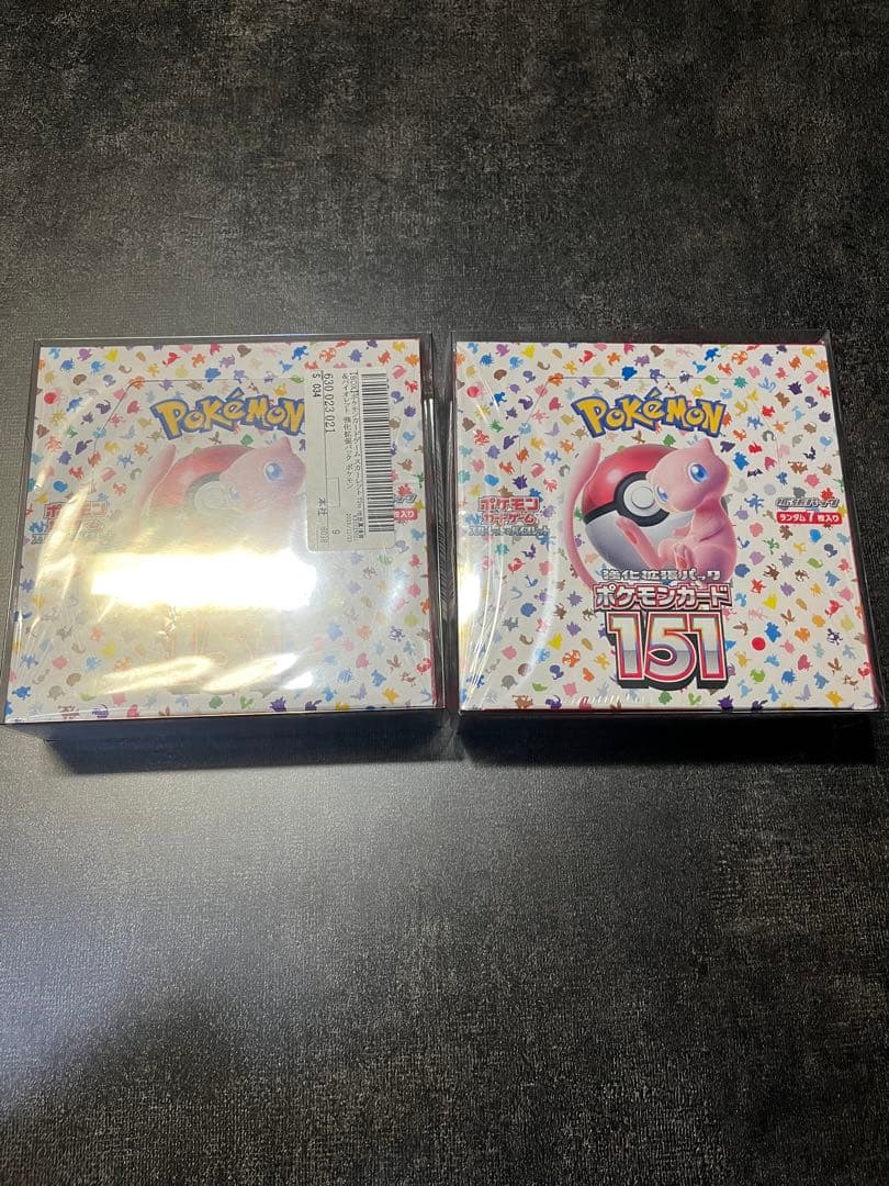 ポケモンカード 151 シュリンク付き BOX 未開封