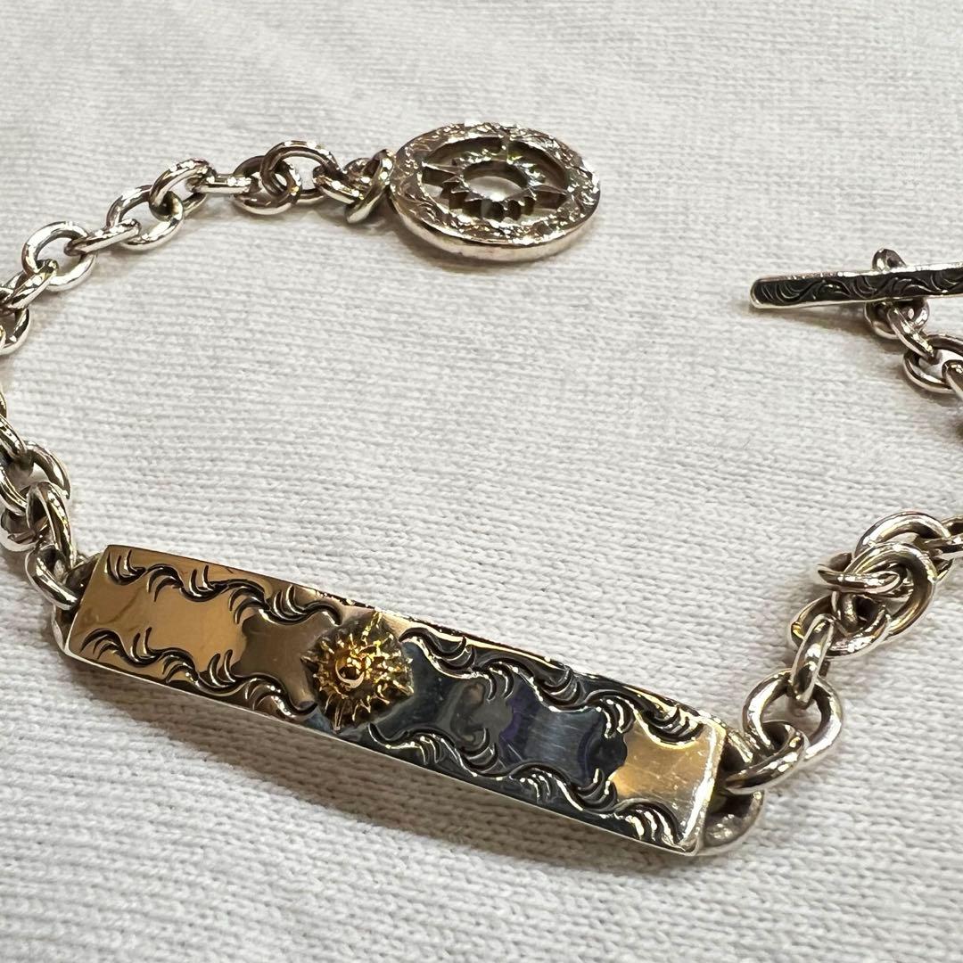 [定価4.3万] アリゾナフリーダム K18/SV925 太陽神 チェーンブレス