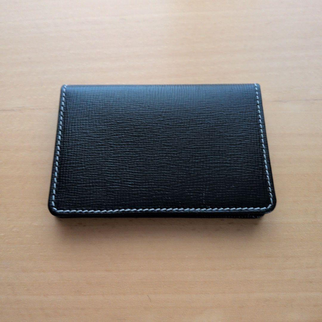 Whitehouse Cox 名刺入れ ブラック