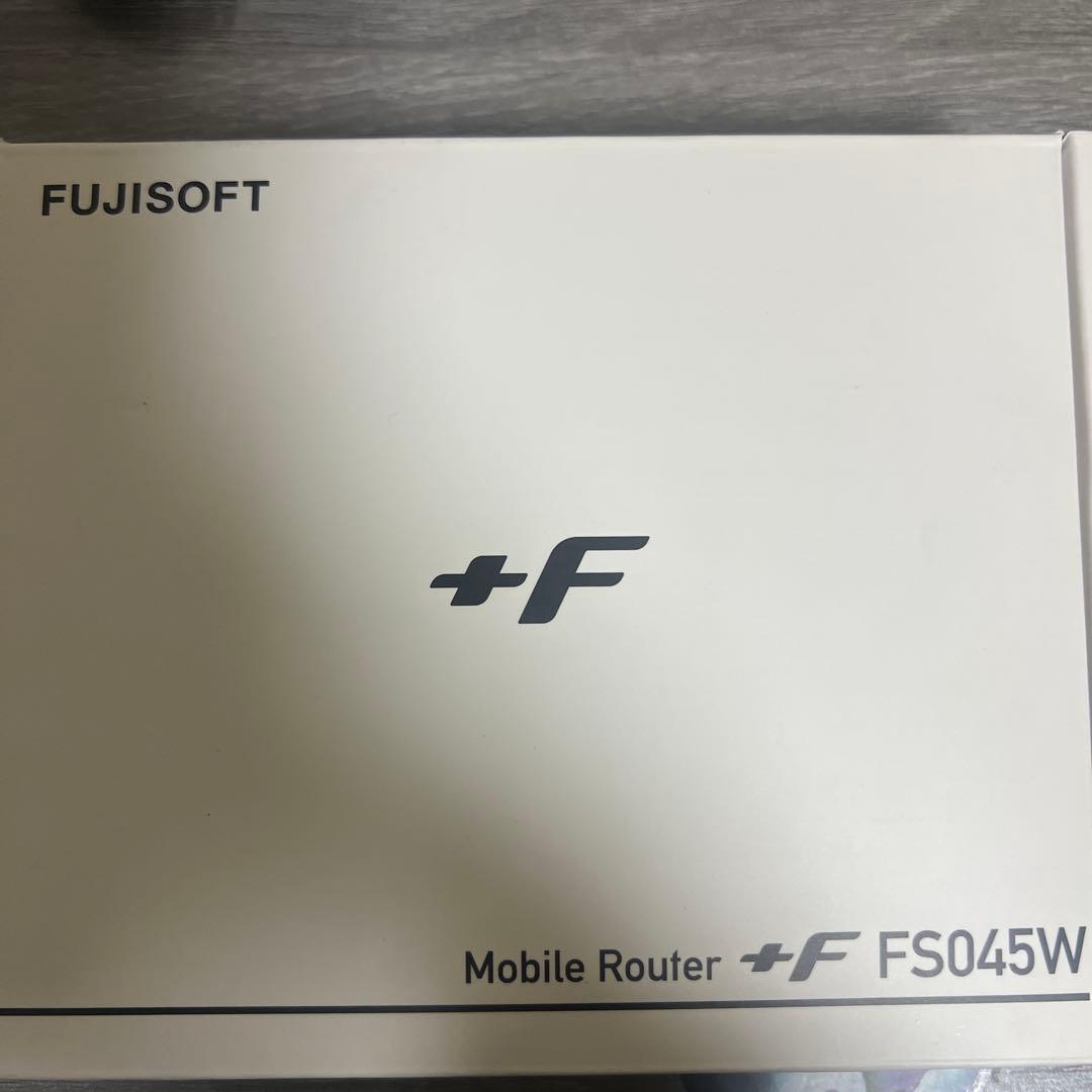 FUJISOFT +F FS045W モバイルルーター
