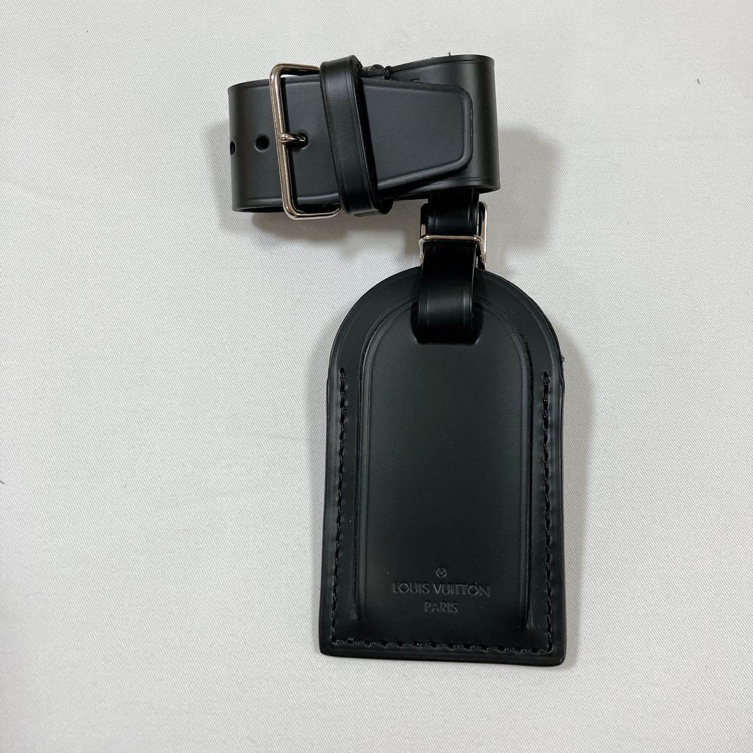 極美品　ルイヴィトン　ネームタグ　ポワニエ　セット　ブラック　黒　シルバー　希少