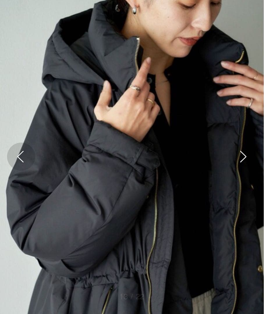 ◎Tomo◎ファーストダウン 別注ミドルダウンコート