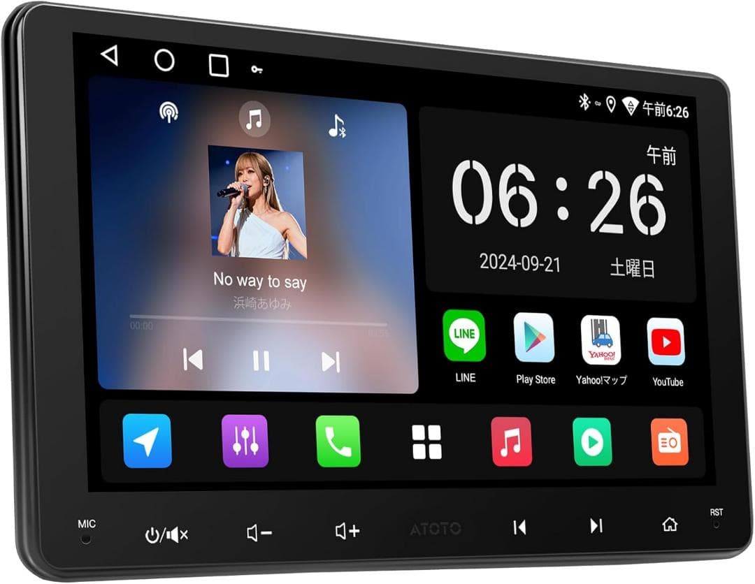 [9インチ] ATOTOZONE A5L Androidディスプレイオーディオ、
