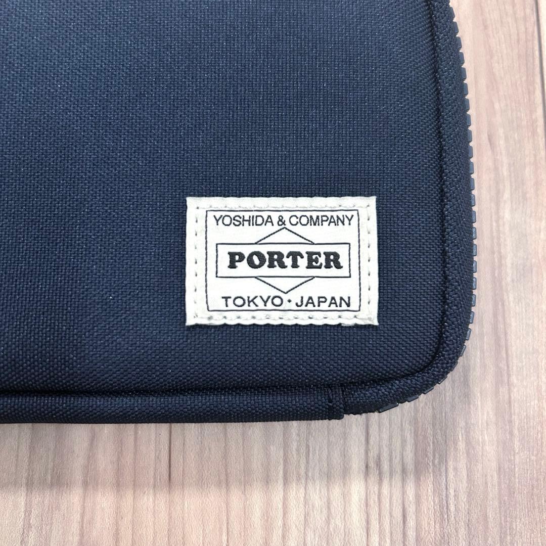 未使用品 PORTER✖️MACKINTOSH ネイビー 長財布　コラボ　レア