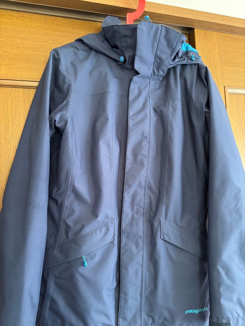 ORIO　patagonia 紺色　スキーウエア powder ball