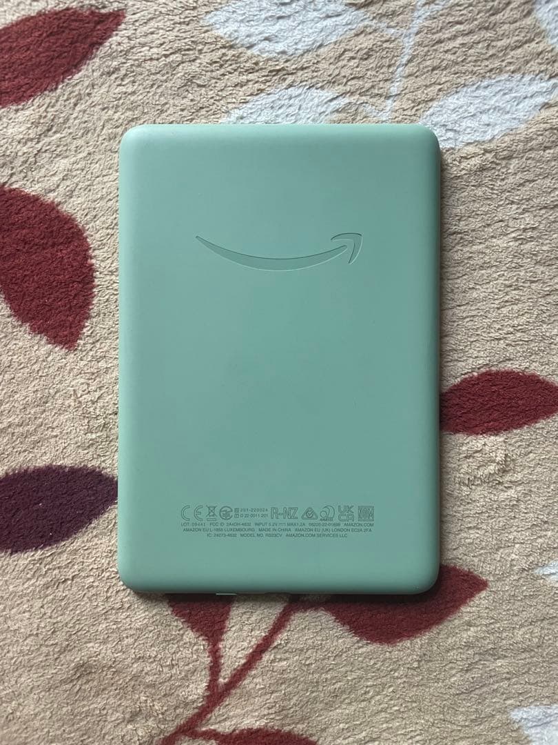 Kindle グリーン6インチ 16GB 11世代 純正カバー付き