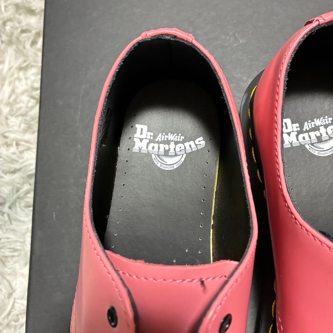 【未使用美品】Dr.Martens 本革 3ホール AW006 ピンク UK6