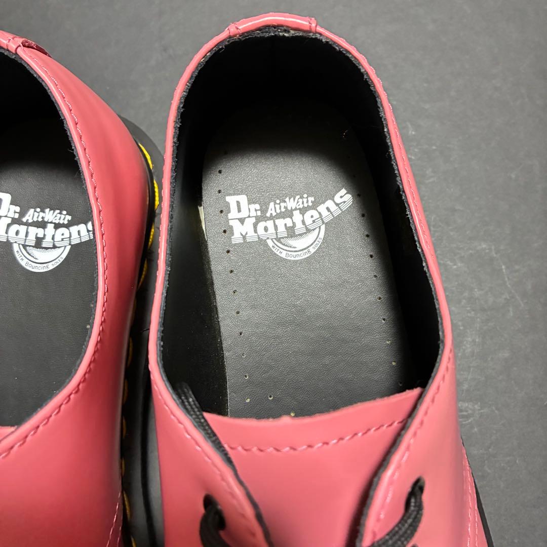【未使用美品】Dr.Martens 本革 3ホール AW006 ピンク UK6