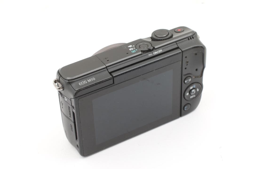 CANON EOS M10 ブラック ミラーレスデジタルカメラ ボディ 訳あり