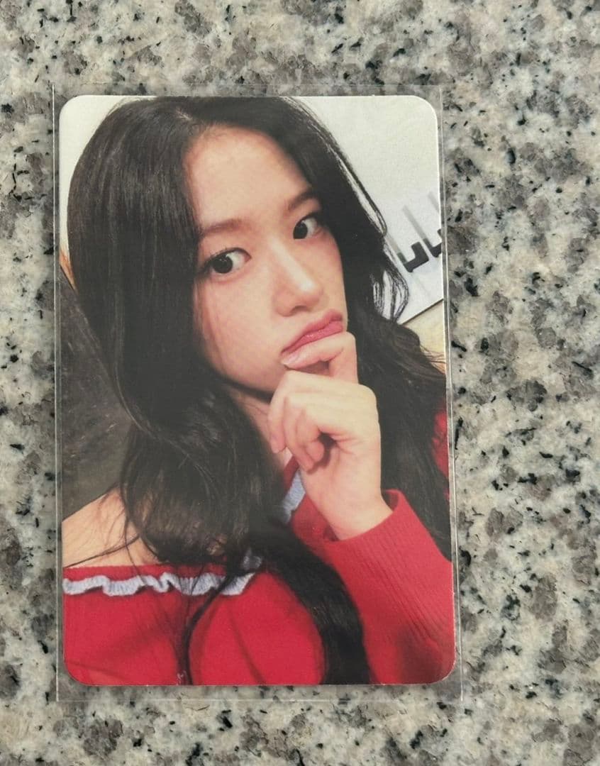 ive ユジン　 MBC歌謡大祭典　サノク　トレカ