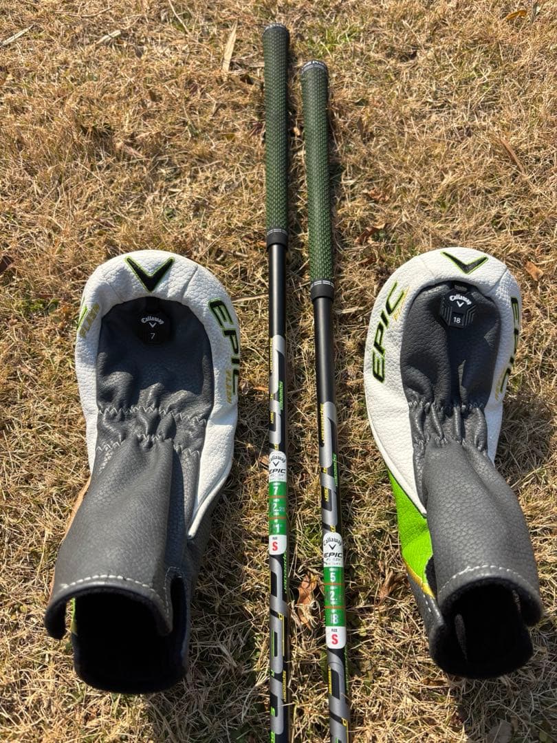 【名器2本セット】 Callawayエピックフラッシュスター 5W・7W