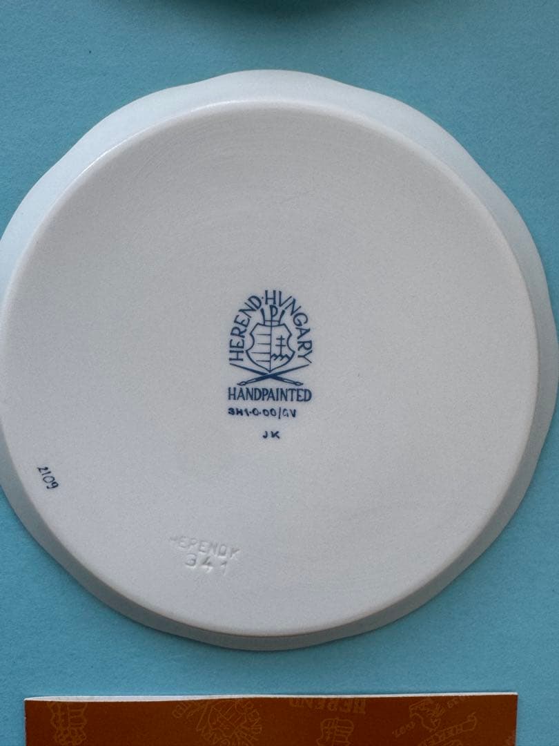ハンガリー高級Herend（ヘレンド）の小皿5枚セット