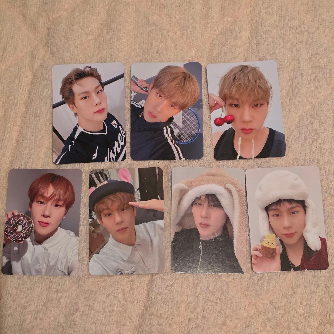 MONSTA X THEX 特典トレカ　ジュホン 7枚セット